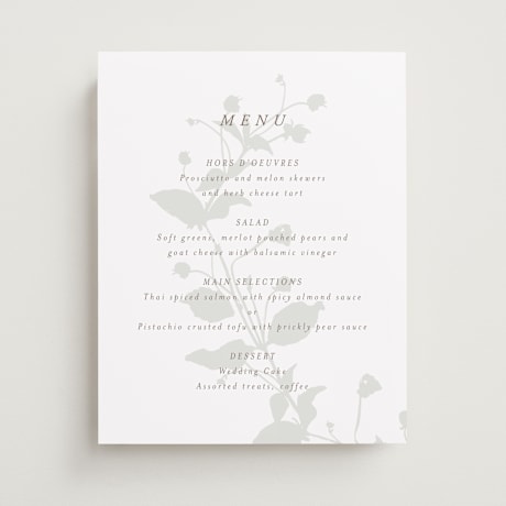 Menu Signs