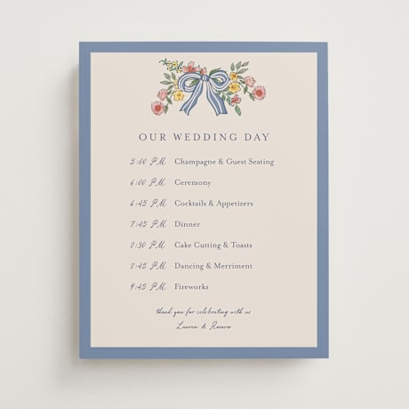 Schedule Signs