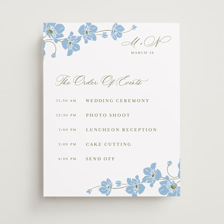 Schedule Signs