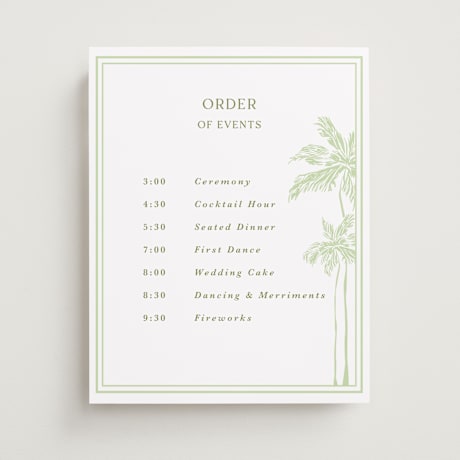 Schedule Signs