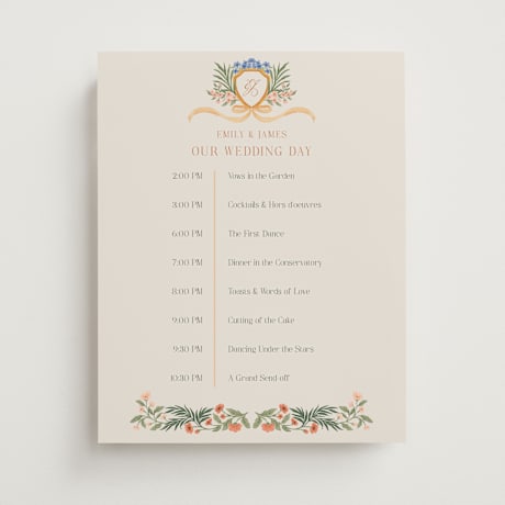 Schedule Signs