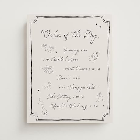 Schedule Signs