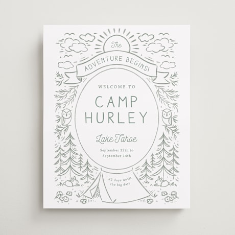 Wedding Party Signs