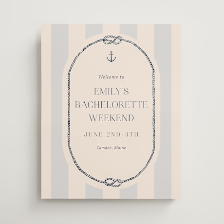 Wedding Party Signs