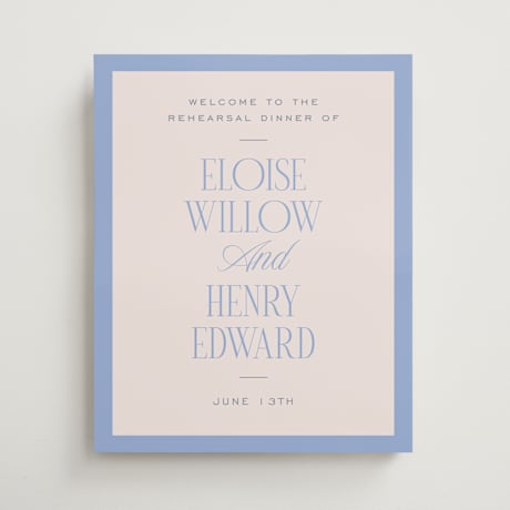 Wedding Party Signs