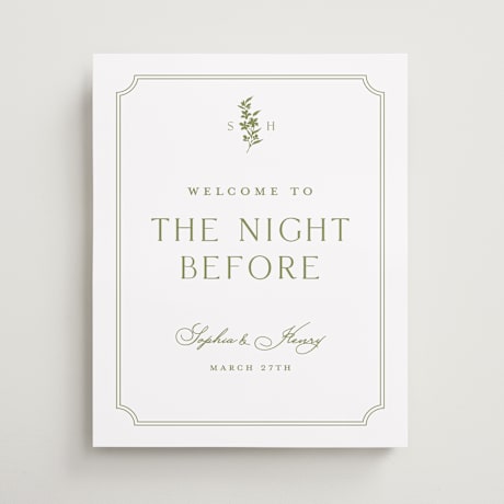 Wedding Party Signs