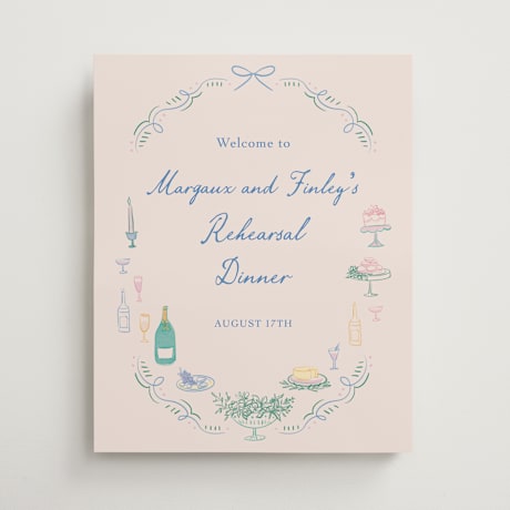 Wedding Party Signs