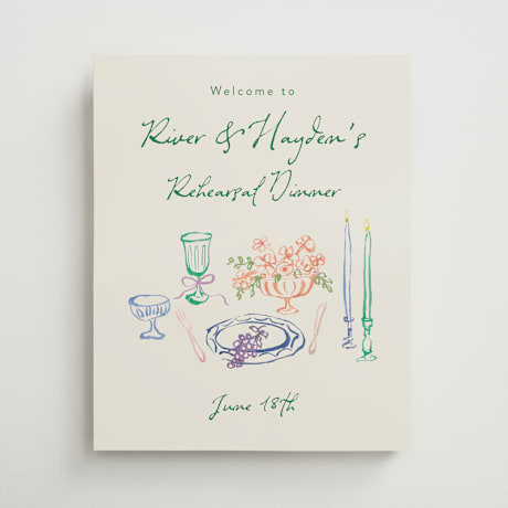Wedding Party Signs