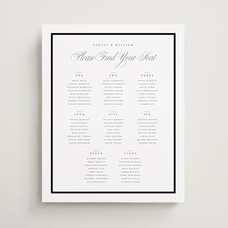Custom Seating Charts