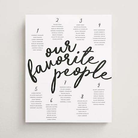 Custom Seating Charts