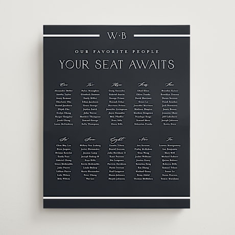 Custom Seating Charts