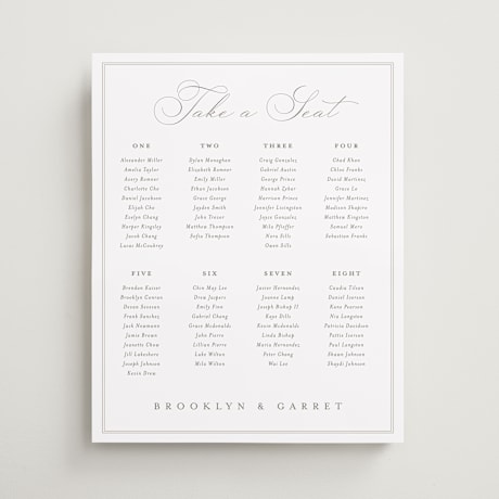 Custom Seating Charts