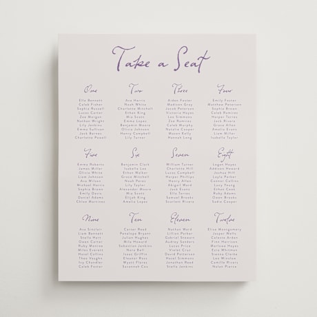 Custom Seating Charts