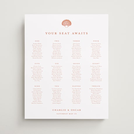Custom Seating Charts
