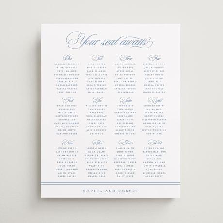 Custom Seating Charts