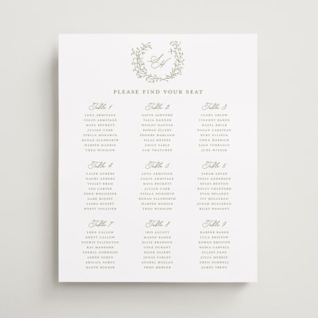 Custom Seating Charts