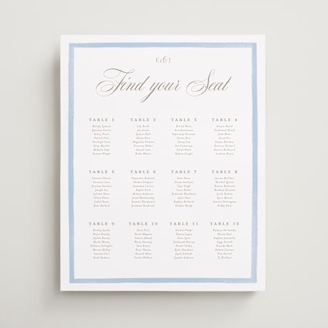 Custom Seating Charts