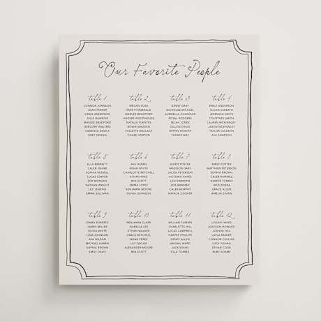 Custom Seating Charts