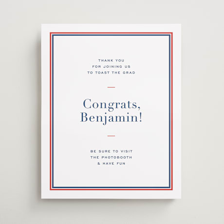 Graduation Welcome Signs