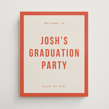 Graduation Welcome Signs