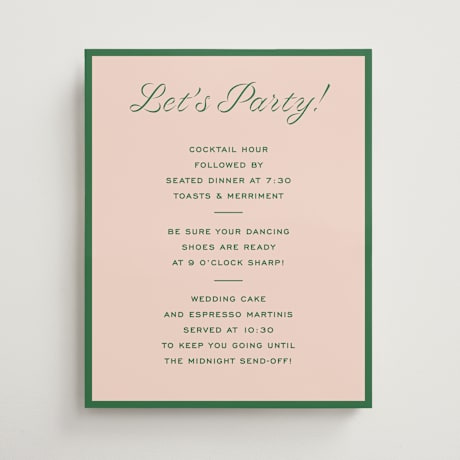 Schedule Signs