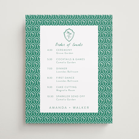 Schedule Signs