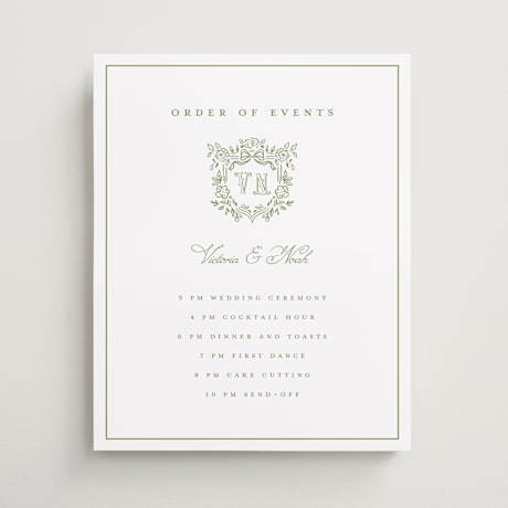 Schedule Signs