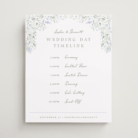Schedule Signs
