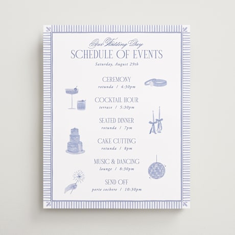 Schedule Signs