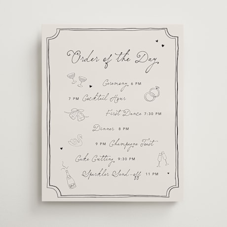 Schedule Signs