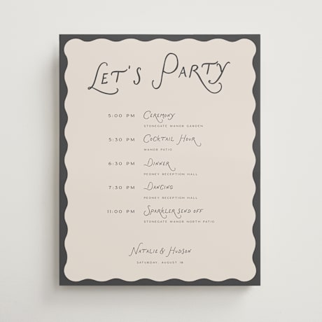 Schedule Signs
