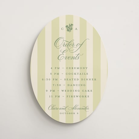 Schedule Signs
