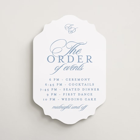 Schedule Signs