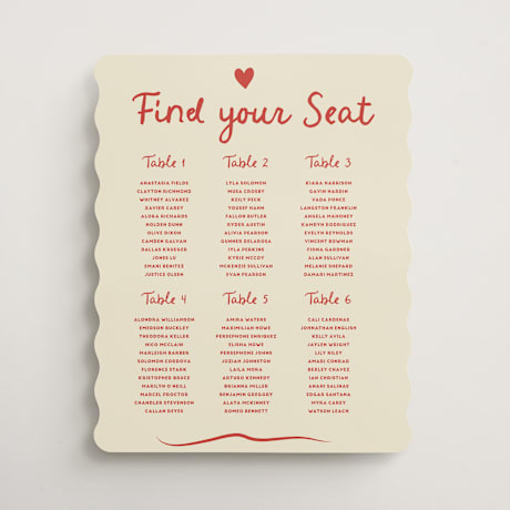 Custom Seating Charts