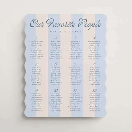 Custom Seating Charts