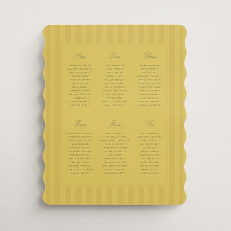 Custom Seating Charts