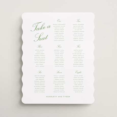 Custom Seating Charts