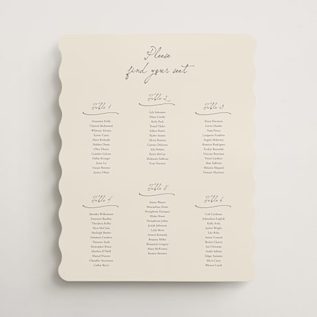 Custom Seating Charts