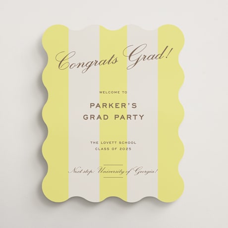 Graduation Welcome Signs