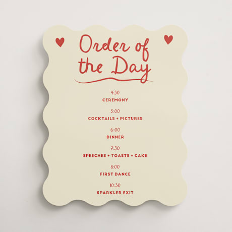 Schedule Signs