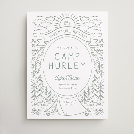 Wedding Party Signs