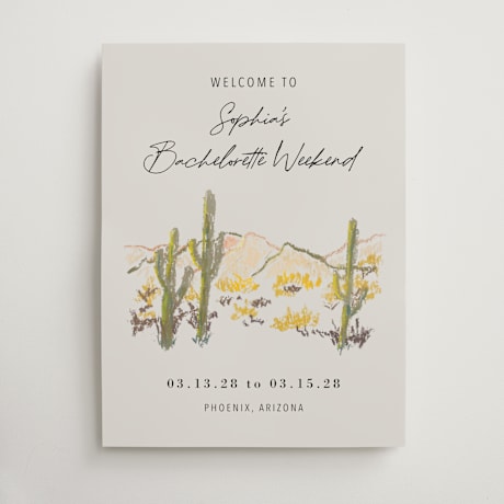 Wedding Party Signs