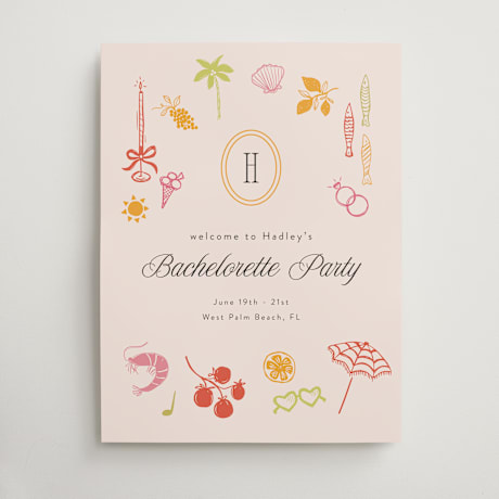 Wedding Party Signs