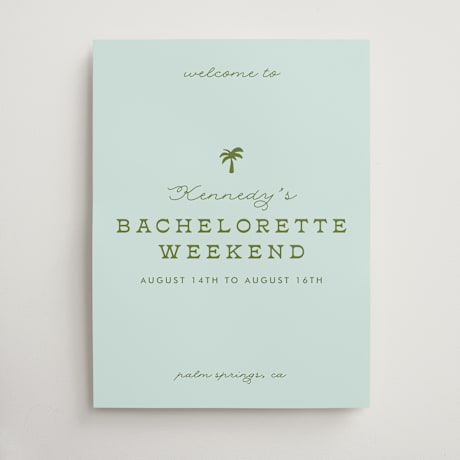 Wedding Party Signs
