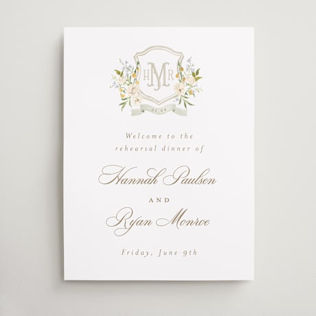 Wedding Party Signs