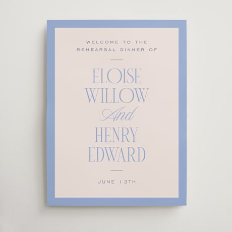 Wedding Party Signs