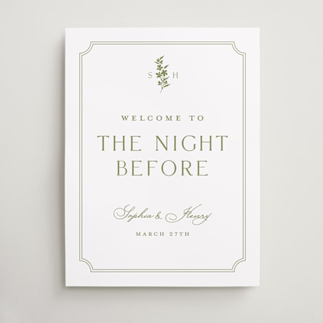 Wedding Party Signs