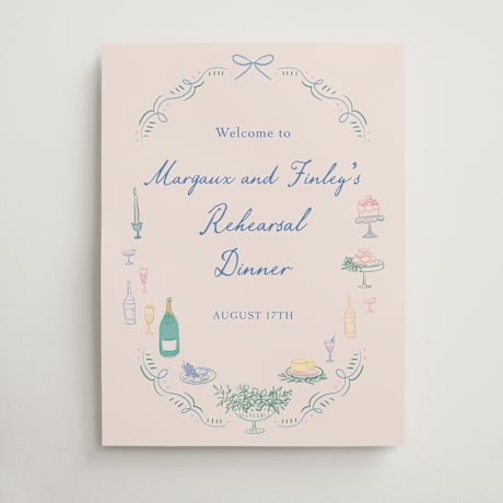 Wedding Party Signs