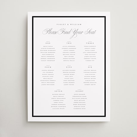 Custom Seating Charts