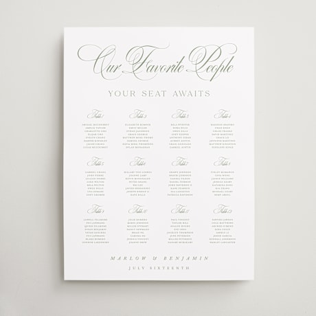 Custom Seating Charts